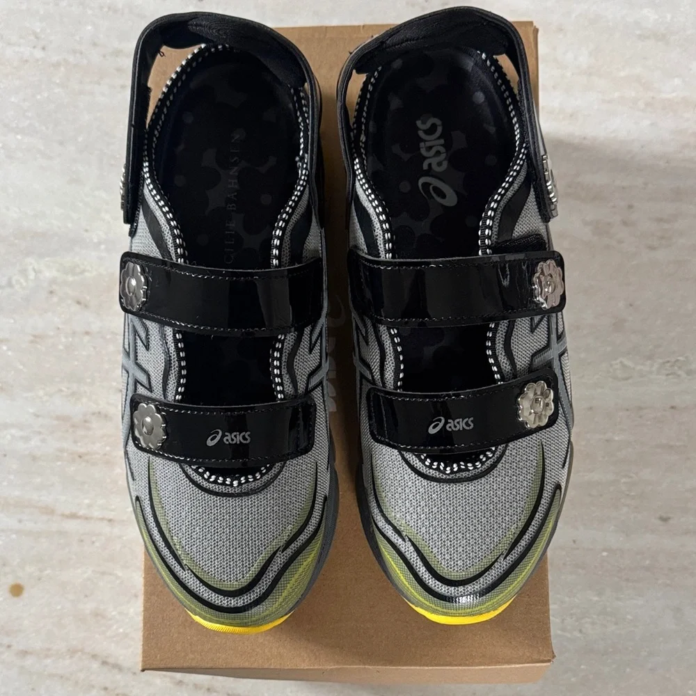 Cecilie Bahnsen x ASICS Gel-Quantum 360 VIII sneakers Yellow/Silver/Black - Picture 4 of 14